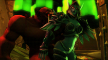 Animated Fel_Orc Rexxcraft Sylvanas_Windrunner World_of_Warcraft // 720x405 // 6.6MB // gif