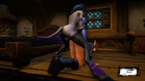 Animated Blood_Elf Draenei World_of_Warcraft // 854x480 // 7.9MB // gif