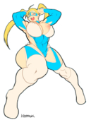 Keppok R._Mika Rainbow_Mika Street_Fighter // 1280x1683 // 673.4KB // png