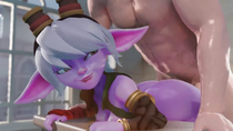 3D Animated Blender League_of_Legends Sound Tristana Yordle rouge_nine // 1280x720, 10s // 3.0MB // mp4