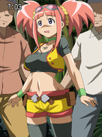 Dinosaur_King Malm_Tatsuno Zoe_Drake // 762x1024 // 458.5KB // png