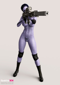 3D Overwatch Spektra3DX Widowmaker // 1358x1920 // 758.3KB // jpg