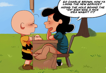 Charlie_Brown Lucy_van_Pelt Padoga Peanuts // 4542x3126 // 2.2MB // jpg