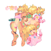 Princess_Peach Super_Mario_Bros devirish // 800x800 // 393.2KB // png