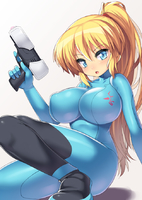 Metroid Samus_Aran nagase_haruhito // 627x886 // 194.4KB // jpg