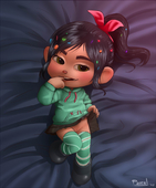 Pastel Vanellope_Von_Schweetz Wreck-It_Ralph // 996x1200 // 162.8KB // jpg