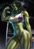 Marvel_Comics She-Hulk_(Jennifer_Walters) dandonfuga // 3000x4243 // 775.5KB // jpg