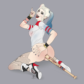 Batman_(Series) DC_Comics Harley_Quinn PiratePup Suicide_Squad // 1200x1200 // 440.9KB // jpg