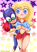 Batgirl DC_Comics Supergirl YuriHaven.com // 1300x1837 // 768.8KB // jpg