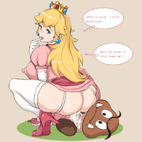 Princess_Peach Super_Mario_Bros bonske // 1200x1200 // 672.1KB // jpg