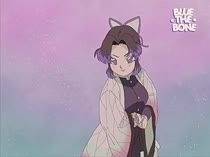 Animated Kimetsu_no_Yaiba Shinobu_Kocho bluethebone // 960x720 // 624.4KB // mp4