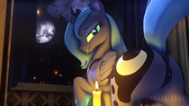 3D My_Little_Pony_Friendship_Is_Magic Princess_Luna Source_Filmmaker darkskyez // 3840x2160 // 3.9MB // png