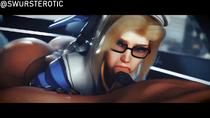 3D Animated Blender Mercy Overwatch SwurstErotic // 1280x720, 25.6s // 4.6MB // mp4