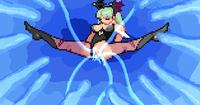 Animated Darkstalkers Morrigan_Aensland Mugen pixel // 629x331 // 1.5MB // gif