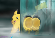 Necromalock Pikachu Pikachu_(Pokémon) Pokemon // 1156x816 // 410.2KB // jpg