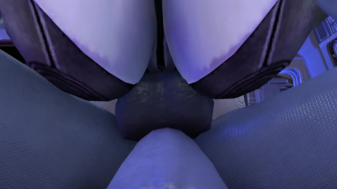 3D Animated Asari Edi Liara_T'Soni Mass_Effect Sound movealongmate // 1280x720 // 1.6MB // webm