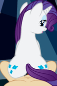 Animated My_Little_Pony_Friendship_Is_Magic Rarity // 931x1390 // 614.0KB // gif