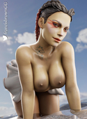 3D Apex_Legends Blender FrancisBrown Loba_Andrade // 2200x3000 // 400.2KB // jpg