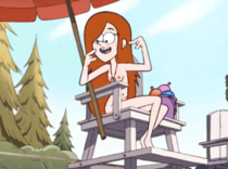 Animated Gravity_Falls Wendy_Corduroy // 473x352 // 819.6KB // gif