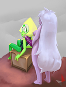 Amethyst Peridot Steven_Universe // 762x1000 // 126.9KB // jpg