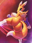 Digimon Renamon tffeathers // 1546x2050 // 230.0KB // jpg