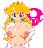 Princess_Peach Super_Mario_Bros // 490x550 // 109.2KB // png