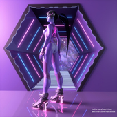 3D Blender Mavixtious Overwatch Widowmaker // 1920x1920 // 306.2KB // jpg