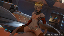 3D Blender Mercy Overwatch vechte // 3840x2160 // 2.4MB // jpg