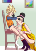 Chi-Chi Dragon_Ball_Super Dragon_Ball_Z Son_Goten // 2480x3508 // 3.2MB // png