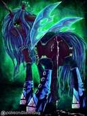 DimWitDog My_Little_Pony_Friendship_Is_Magic Queen_Chrysalis // 1130x1500 // 556.8KB // jpg