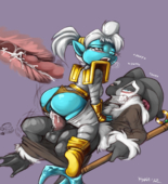 Fizz Kayla_Na League_of_Legends Poppy // 1280x1408 // 1.5MB // png