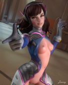 3D Cinema_4D D.Va Overwatch lemony-senpai // 2000x2500 // 19.1MB // png