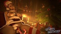 Candy Christmas Greetings Holiday Metal_Gear_Solid Quiet Source_Filmmaker Special snippstheslammer // 1920x1080 // 3.0MB // png