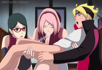 Boruto:_Naruto_Next_Generations Boruto_Uzumaki Naruto Sakura_Haruno Sarada_Uchiha // 2592x1776 // 1.9MB // png