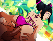 Juri_Han Street_Fighter pumpkinsinclair // 3300x2550 // 2.5MB // jpg