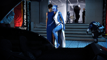 Asari Asarimaniac Commander_Shepard Femshep Liara_T'Soni Mass_Effect // 3840x2160 // 7.2MB // jpg