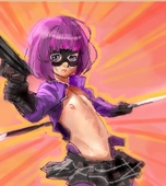 Hit-Girl Kick-Ass Marvel Yamada // 450x503 // 36.1KB // jpg