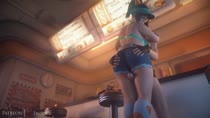 3D Animated Autodesk_Maya Mei-Ling_Zhou Overwatch Sound VG_Erotica audiodude // 960x540 // 6.9MB // webm