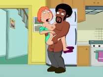 Animated Family_Guy Jerome_(Family_Guy) Lois_Griffin Sfan Sound // 1600x1200, 25.3s // 9.3MB // mp4