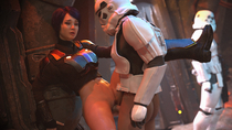 3D Otacon_(Artist) Sabine_Wren Stormtrooper // 3840x2160 // 1.6MB // jpg