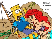 2003 Bart_Simpson Crossover Disney_(series) Princess_Ariel The_Little_Mermaid_(film) The_Simpsons nev // 642x480 // 93.1KB // jpg