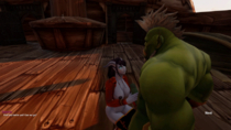 Animated Draenei Orc World_of_Warcraft // 854x480 // 7.0MB // gif