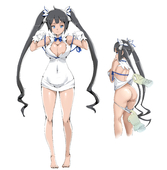 Dungeon_ni_Deai_wo_Motomeru_no_wa_Machigatteiru_Darou_ka Hestia // 1700x1729 // 710.5KB // jpg