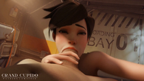 3D Animated Blender GrandCupido Overwatch Sound Tracer // 1920x1080, 15s // 5.6MB // mp4