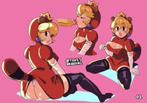 Princess_Peach Super_Mario_Bros ToastBreeding // 2048x1448 // 424.7KB // jpg
