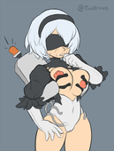 Android_2B Nier Nier_Automata TheOtherHalf // 650x855 // 188.6KB // png