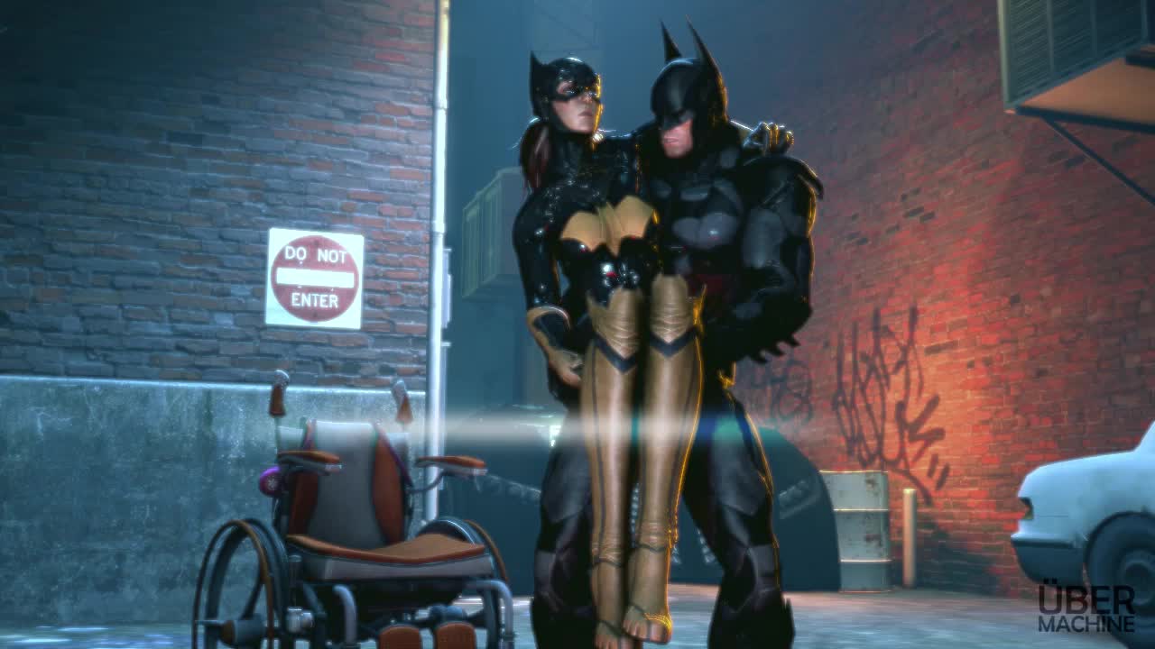 3D Animated Batgirl Batman_(Bruce_Wayne) Batman_(Series) DC_Comics UbermachineWorks // 1280x720 // 5.9MB // webm