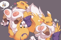 Digimon Renamon cervina // 4096x2699 // 664.0KB // jpg