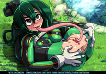 My_Hero_Academia SirWogDog Tsuyu_Asui // 3533x2466 // 4.5MB // jpg