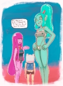 Adventure_Time Canyon Finn_the_Human Princess_Bubblegum drockdraw // 776x1059 // 272.7KB // jpg